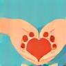 Feature icon showing hands holding paws